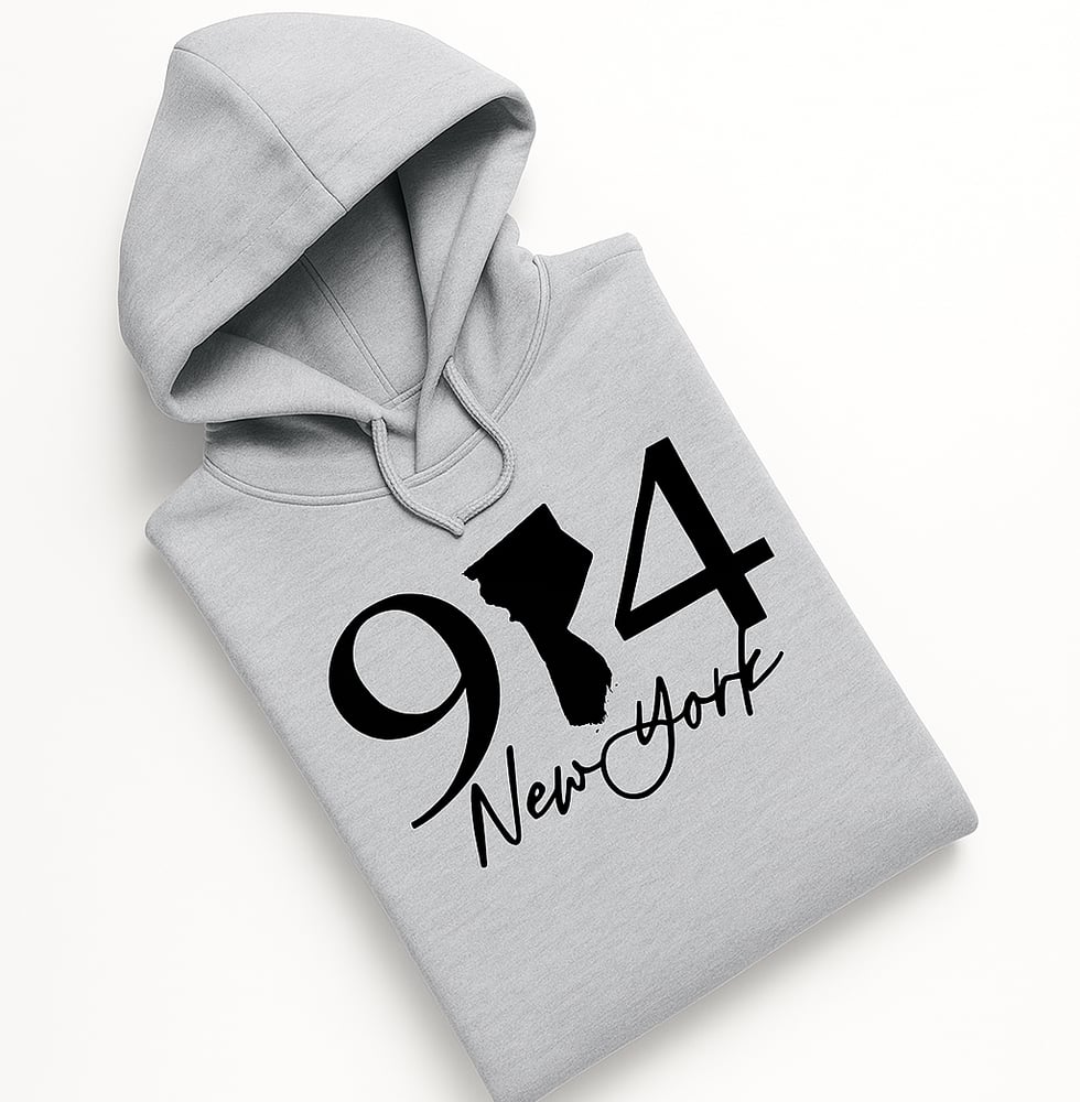 Image of COUNTY MAP 914 NEW YORK HOODIES