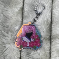 Sk8 Cherry Holo Charm