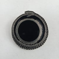 Image 1 of MOURNFUL CONGREGATION  "OUROBOROS" Metal Pin
