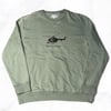 ‘if pigs could fly’ Jumper Green M