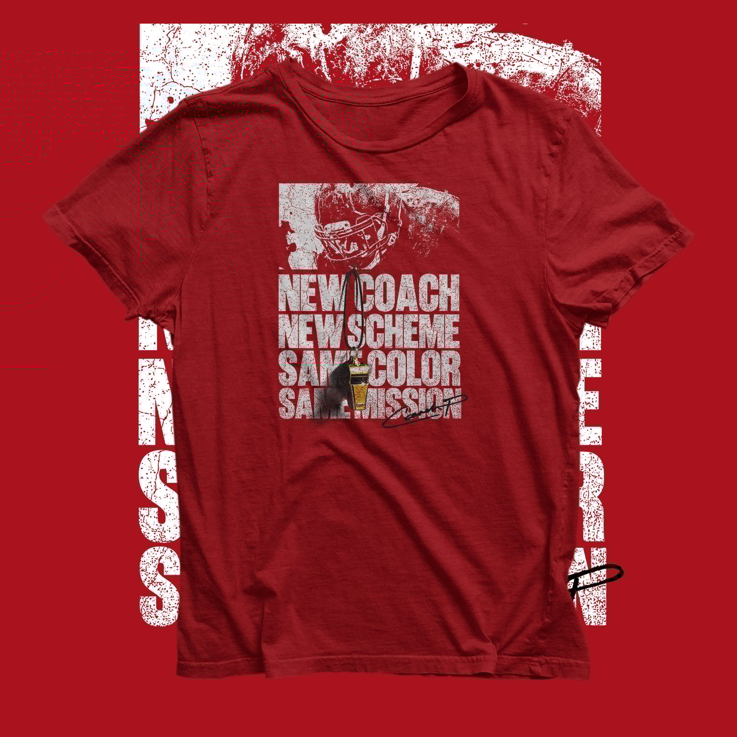 Image of New Coach (Red Tee)