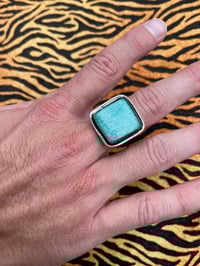 Image 1 of Sterlingsilber Ring mit Amazonit