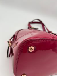 Image 13 of Gucci Nice Microguccissima Dome Bag - Dark Pink