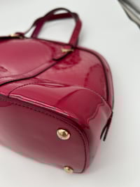 Image 14 of Gucci Nice Microguccissima Dome Bag - Dark Pink