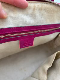 Image 16 of Gucci Nice Microguccissima Dome Bag - Dark Pink