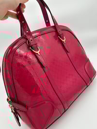 Image 7 of Gucci Nice Microguccissima Dome Bag - Dark Pink