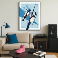 Image 4 of Sneaker Poster Air Jordan 1 Low x Fragment x Travis Scott Hypebeast Print