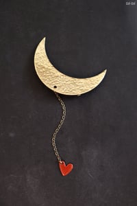 Image 4 of Broche "Pierrot" lune