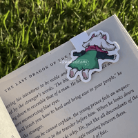 Image 1 of Fallen Down Ralsei Magnetic Bookmark