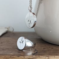 Image 3 of Rose Oval Signet Ring