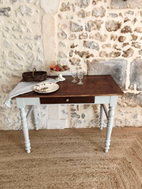 Image 1 of Table de ferme en bois 