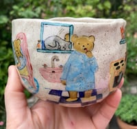 Image 2 of Bear Morning Ceramic Bowl