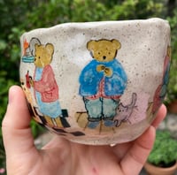 Image 4 of Bear Morning Ceramic Bowl