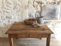 Image 1 of Table basse de ferme en bois