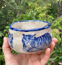 Image 1 of Cats Ceramic Bowl