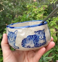 Image 4 of Cats Ceramic Bowl