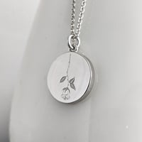 Image 1 of Rose Pendant Necklace