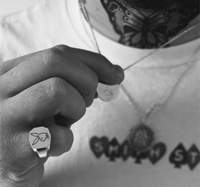 Image 5 of Rose Pendant Necklace