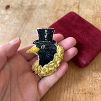 Image 2 of Off to the opera bird Brooch 