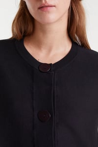 Image 3 of CÁRDIGAN PUNTO NEGRO