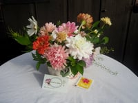 Small vase arrangement