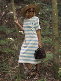 Image 2 of Vestido La vida vuela azul de Aire Retro