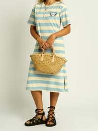 Image 1 of Vestido La vida vuela azul de Aire Retro