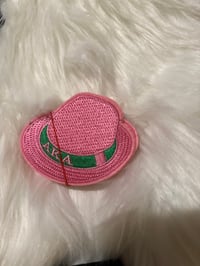 Pink hat AKA