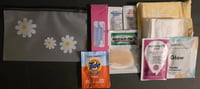Image 2 of Women’s Travel First Aid & Personal Care Kit – Compact Essentials in Daisy Bag