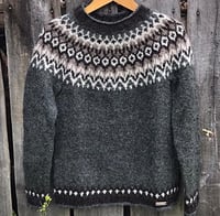 Image 2 of Riddari - Icelandic wool sweater - Rough sea - Preorder 