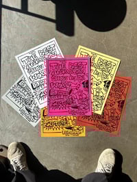 Image 1 of FLATWORLD & FRIENDS '25 POSTER + SWEET CIGARETTES