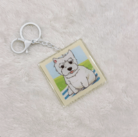 Image 2 of Keychain - Multiple designs (Epoxy)