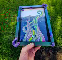 Image 2 of Ornate kracken framed original 