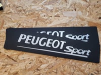 Image 2 of Cache Plaque Peugeot sport 