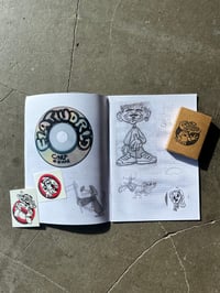 Image 2 of FLATWORLD SKETCHBOOK ZINE + SWEET CIGARETTES