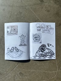 Image 3 of FLATWORLD SKETCHBOOK ZINE + SWEET CIGARETTES