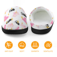 Image 4 of Koffee Slippers N' Kreme Happy Toes Childrens cotton slippers