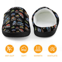 Image 14 of Koffee Slippers N' Kreme Happy Toes Childrens cotton slippers