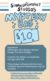 Image 1 of Mystery Grab Bags