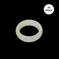 White Jade Ring Band