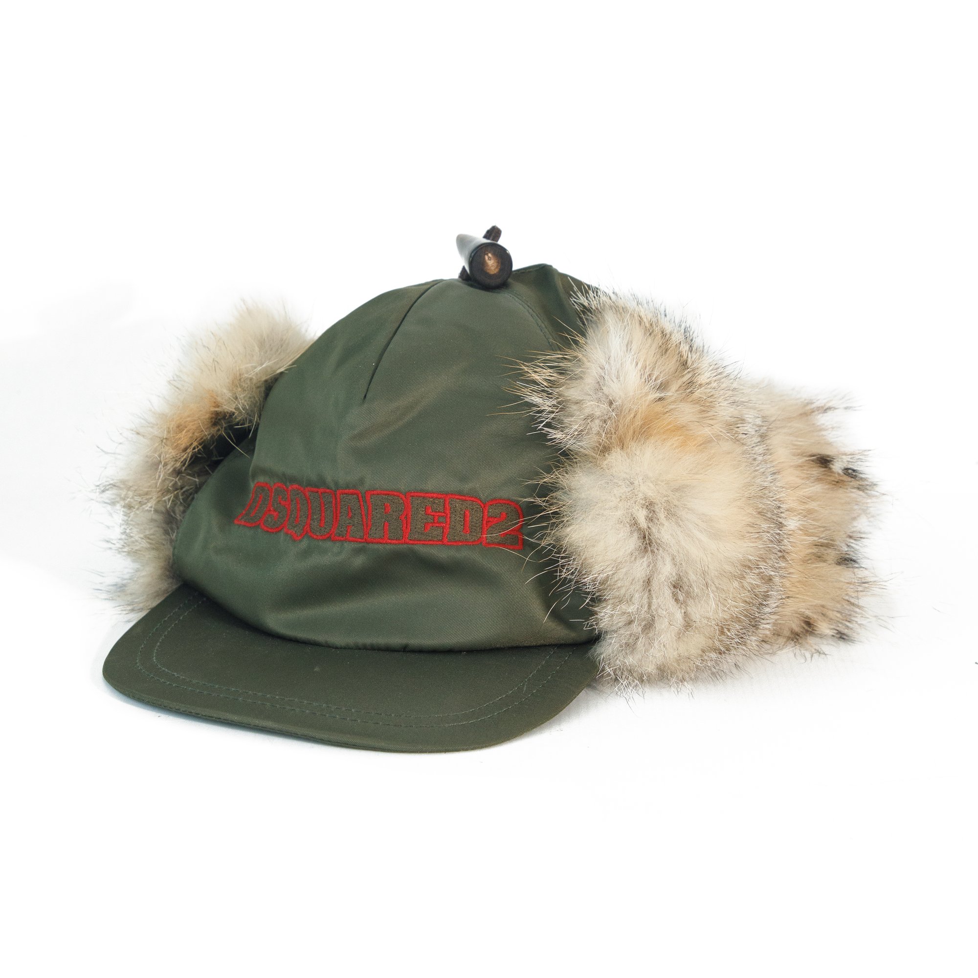 Image of Dsquared2 Fox Fur Cap