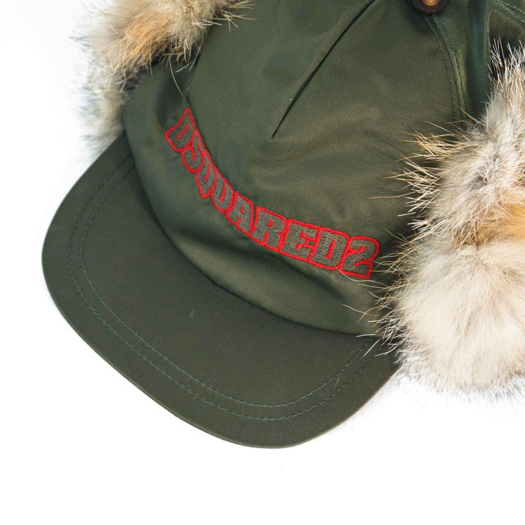 Image of Dsquared2 Fox Fur Cap
