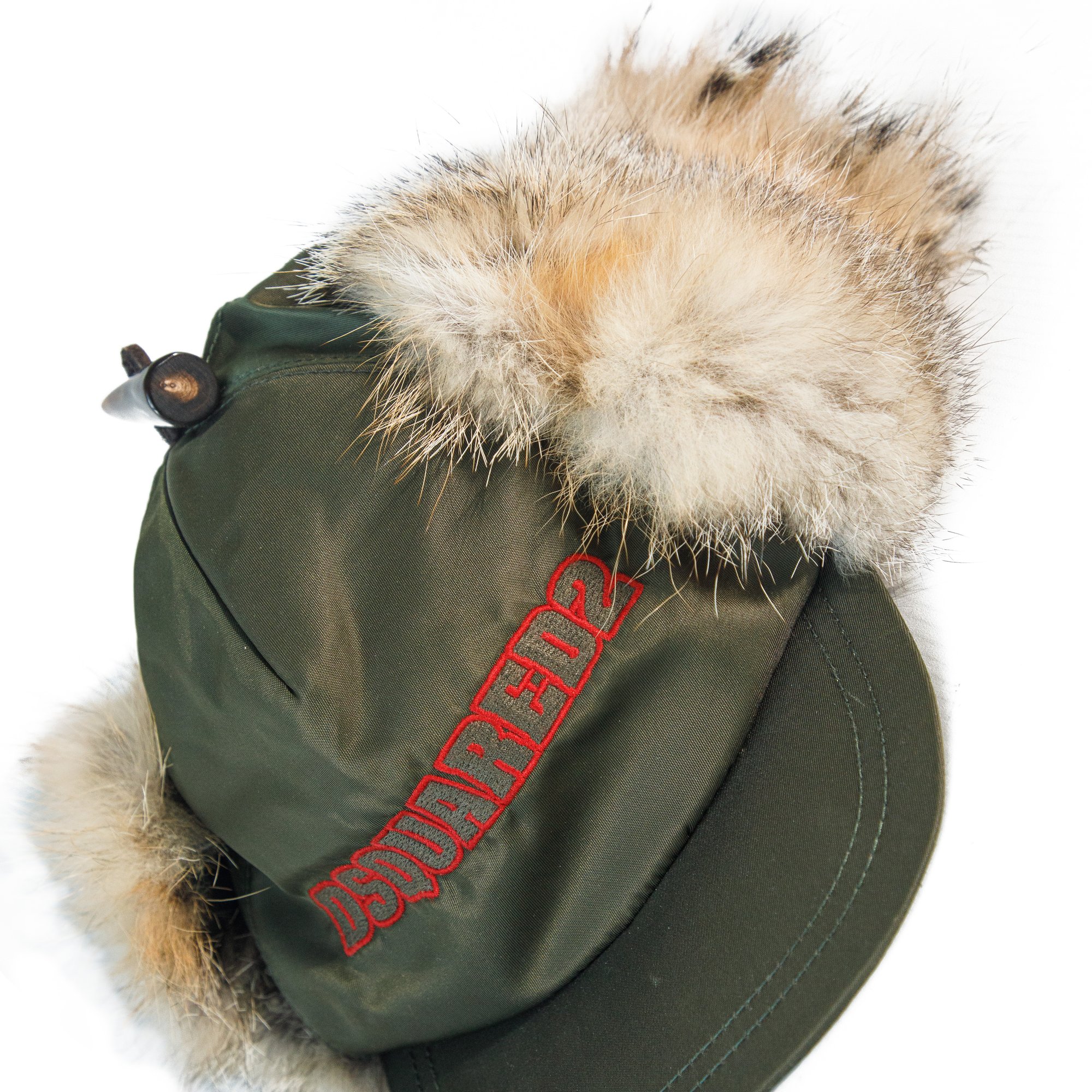 Image of Dsquared2 Fox Fur Cap