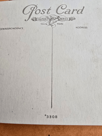 Image 4 of Vintage Postcard "The Harbour Polperro" Salmon Series