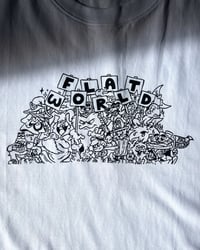 Image 1 of Flatworld X Yearbook group tee (white)