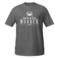Image 11 of Classic Brackish Wooder Logo - T-Shirt (White Logo)