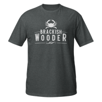 Image 10 of Classic Brackish Wooder Logo - T-Shirt (White Logo)