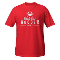 Image 15 of Classic Brackish Wooder Logo - T-Shirt (White Logo)
