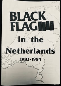 Image of Black Flag in the Netherlands fanzine