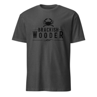 Image 1 of Classic Brackish Wooder Logo - T-Shirt (Black Logo)